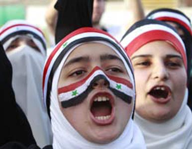 Syria protests - Arab revolution